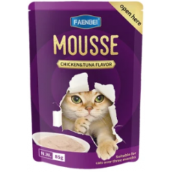 Faenbei Mousse Chicken-Tuna(85gr)*12