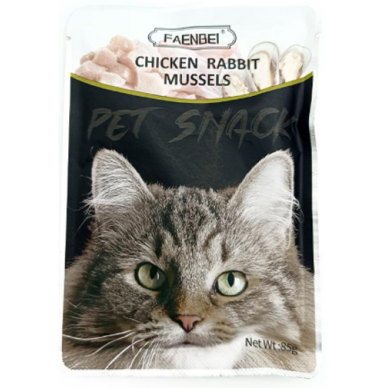 Faenbei Kedi Çorbası Chicken Mussels(85gr)*12