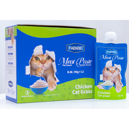 Faenbei Et Ezmesi CatGrass(90gr)*12