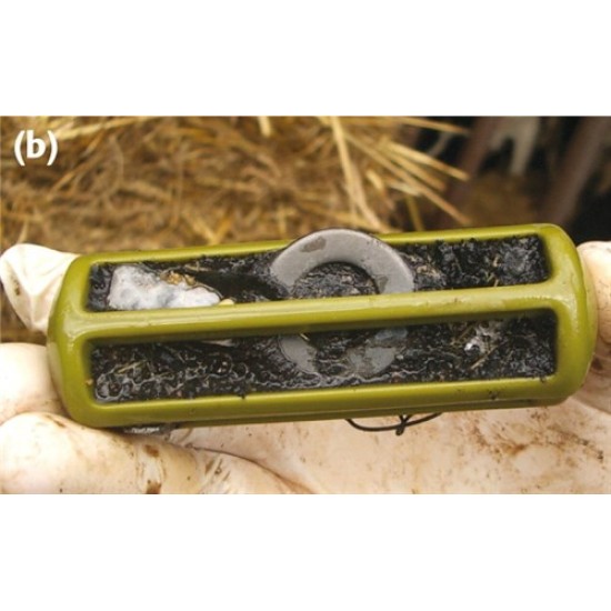 Bovivet Rumen Mıknatısı Yeşil Kafesli 35*100 MM
