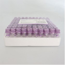 Vacu Lab K3 Edtalı Tüp 0,5 ML (Pediatrik) (Mor Kapak) 100'lü Paket