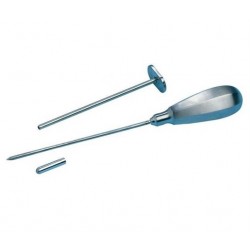 Kruuse Trokar Metal Saplı 4*120 MM