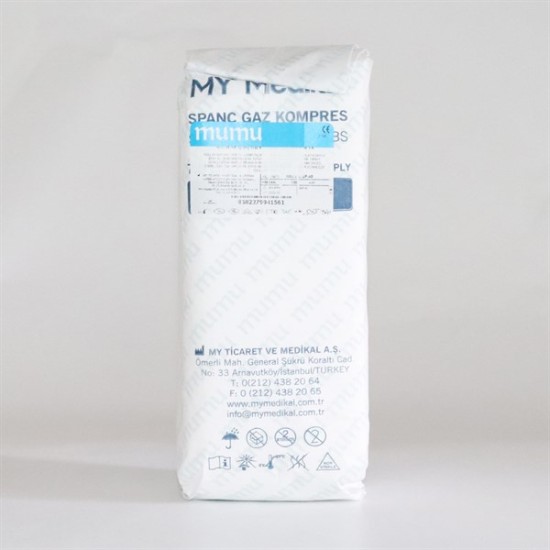Spanç 7,5*7,5 CM 8 Kat Nosteril 200'lü Paket