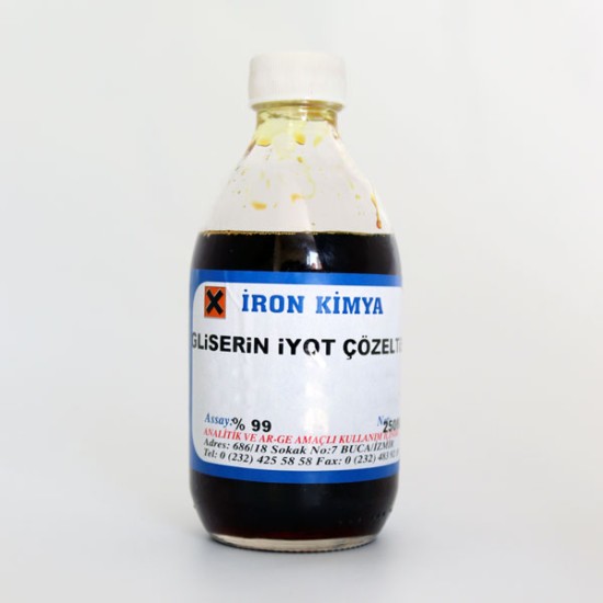 Gliserin İyot Çözeltisi 250 ML