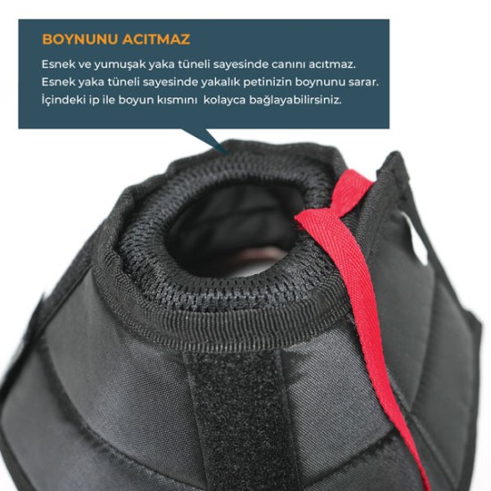 Petsuit Elizabeth Yakalık Yumuşak Kumaş 100 MM