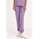 BRL Medizip Lycralı Tek Alt Jogger Pantolon Lila