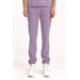 BRL Medizip Lycralı Tek Alt Jogger Pantolon Lila