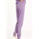 BRL Medizip Lycralı Tek Alt Jogger Pantolon Lila