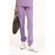 BRL Medizip Lycralı Tek Alt Jogger Pantolon Lila