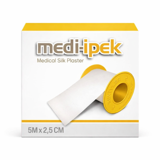 Mediipek İpek Flaster 5 M*2,5 CM