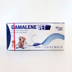 Damalene-Vet Polipropilen (Emilemeyen) Cerrahi İplik 12'li Paket