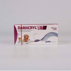 Damacryl-Vet Cerrahi PGA (Emilebilir) İplik 75 CM İğneli 12'li Paket